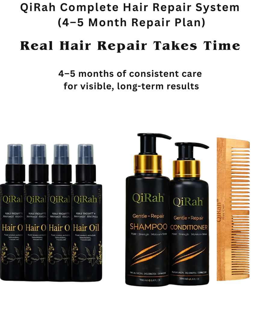 QiRah Complete Hair Repair System (4 to 5 Months Repair Plan)