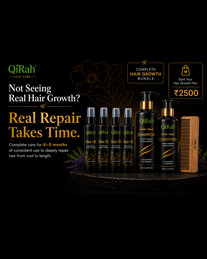 QiRah Complete Hair Repair System (4 to 5 Months Repair Plan)
